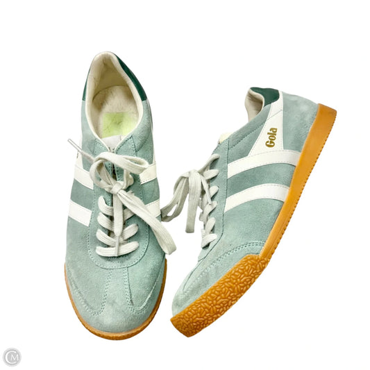 Shoes Sneakers By Gola In Green, Size: 9
