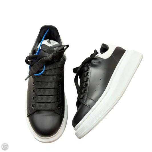 Shoes Luxury Designer By Alexander Mcqueen In Black & White, Size: 6