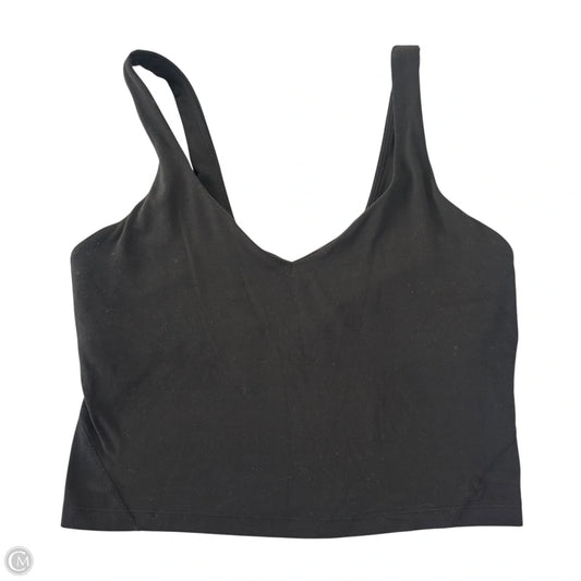 Athletic Bra By Lululemon In Black, Size: M