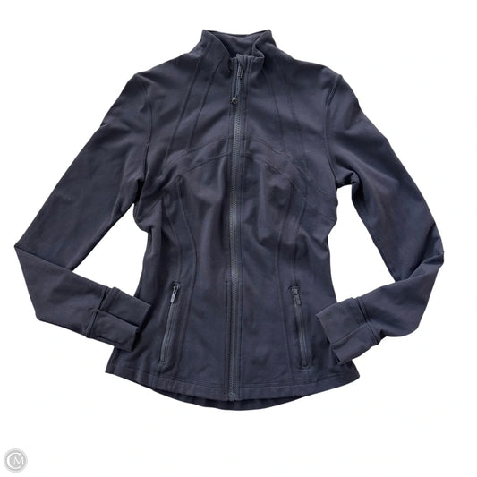 Athletic Sweatshirt Collar By Lululemon In Black, Size: S