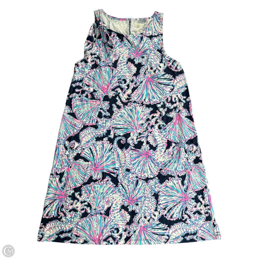 Dress Designer By Lilly Pulitzer In Blue & Purple, Size: M