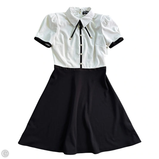 Dress Designer By Karl Lagerfeld In Black & White, Size: Xs