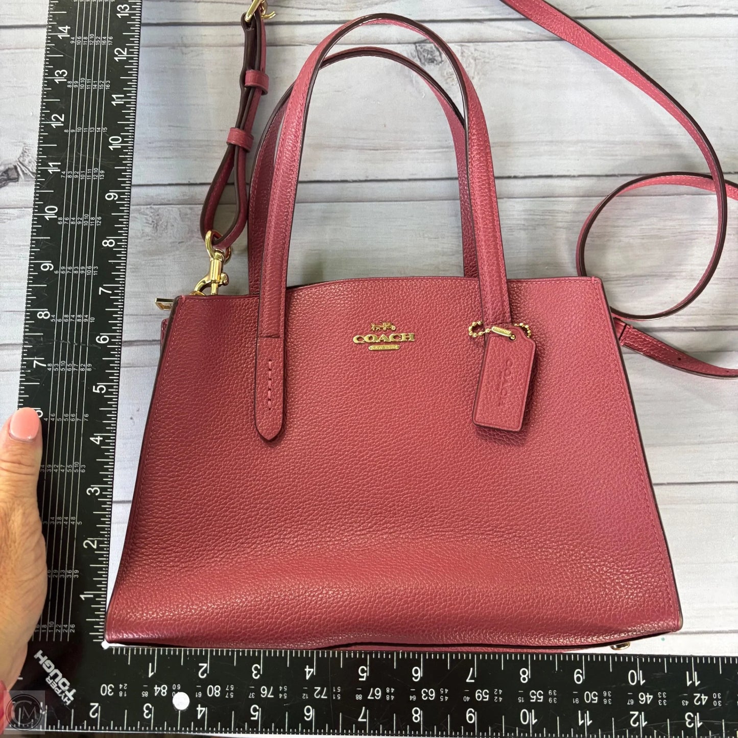 Handbag Designer By Coach, Size: Medium