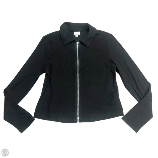 Sweatshirt Hoodie By A New Day In Black, Size: L