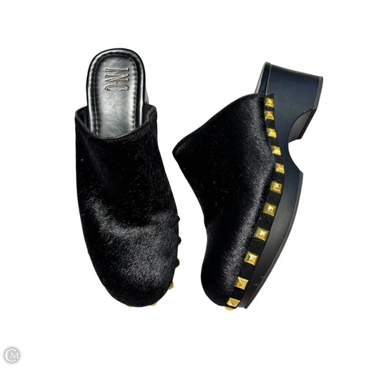 Shoes Heels Block By Inc In Black, Size: 9