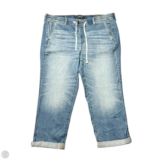 Jeans Straight By Torrid In Blue Denim, Size: 20