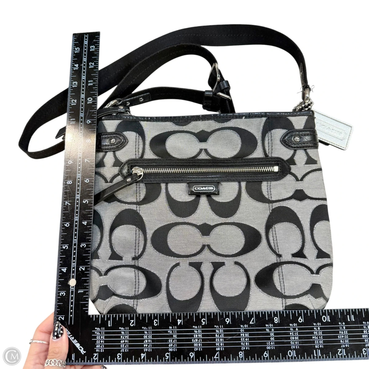 Crossbody Designer By Coach, Size: Medium