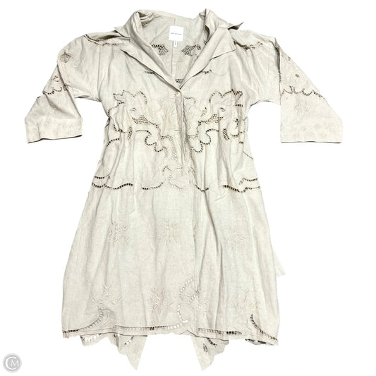 Coat Trench Coat By Avec Les Filles In Tan, Size: Xl
