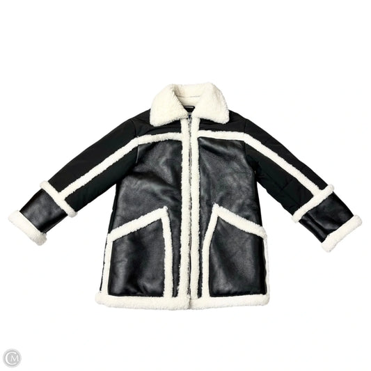 Jacket Moto By Mng In Black, Size: Xs