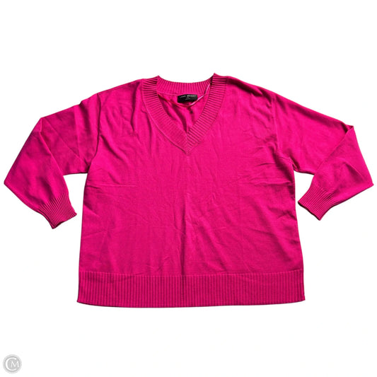 Top Long Sleeve By Lane Bryant In Pink, Size: 1x