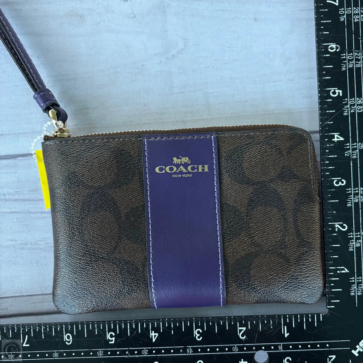 Wristlet Designer By Coach, Size: Small