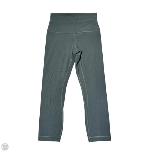 Athletic Capris By Lululemon In Grey, Size: S