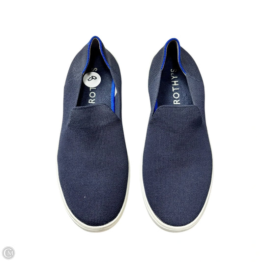 Shoes Sneakers By Rothys In Blue & White, Size: 8