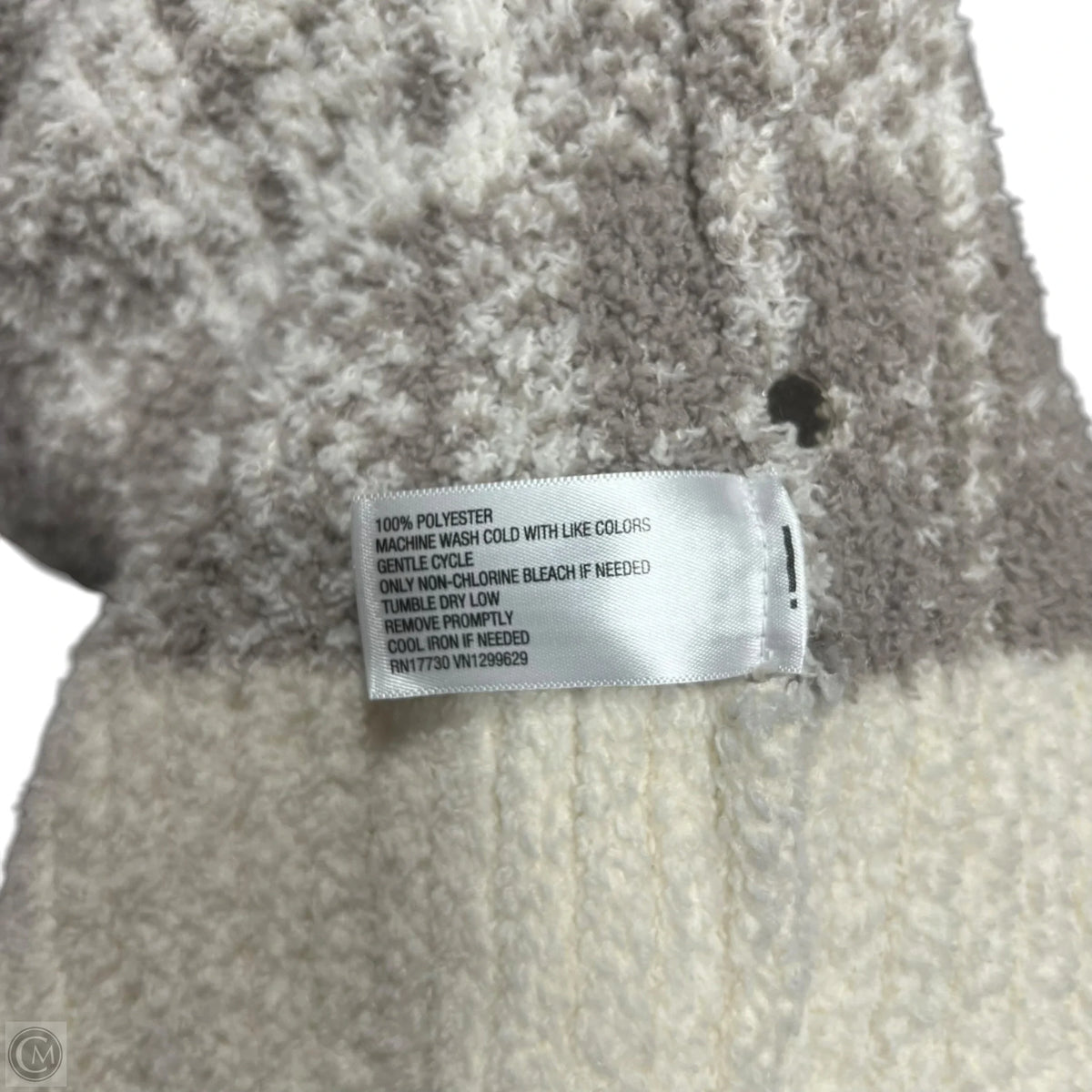 Sweater By Knox Rose In Plaid Pattern, Size: M