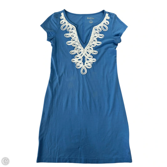 Dress Designer By Lilly Pulitzer In Blue, Size: Xs