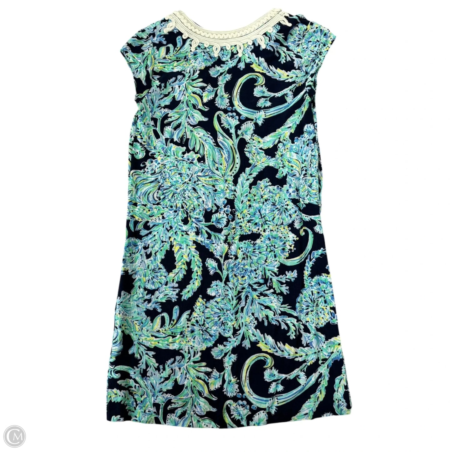 Dress Designer By Lilly Pulitzer In Tropical Print, Size: Xs