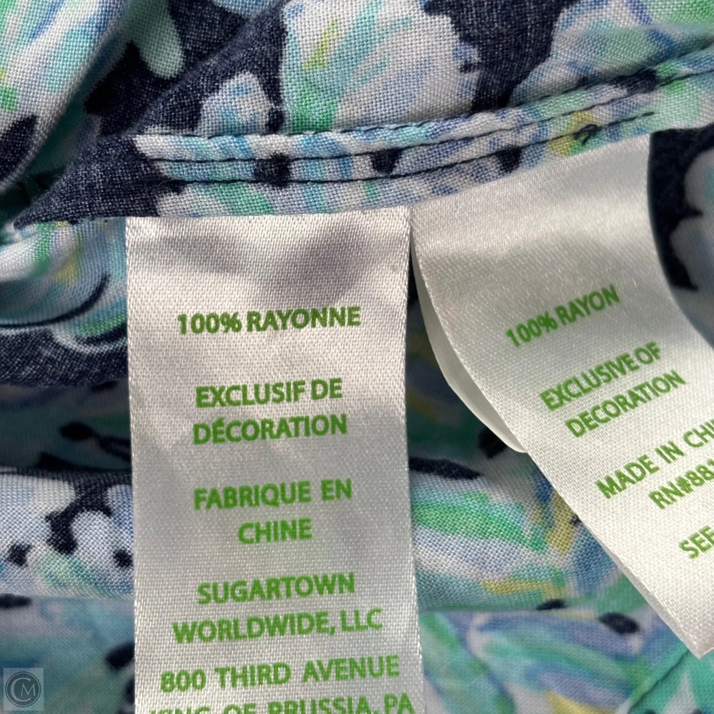 Dress Designer By Lilly Pulitzer In Tropical Print, Size: Xs