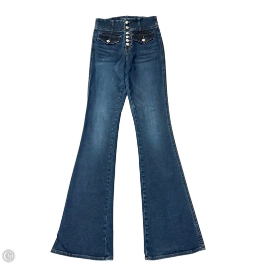 Jeans Flared By Veronica Beard In Blue Denim, Size: 2