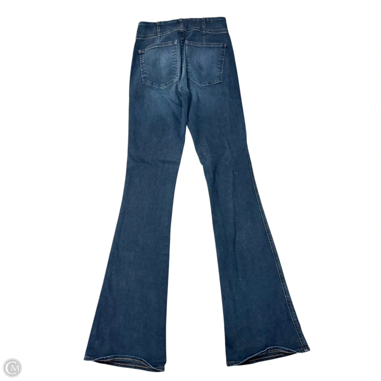 Jeans Flared By Veronica Beard In Blue Denim, Size: 2