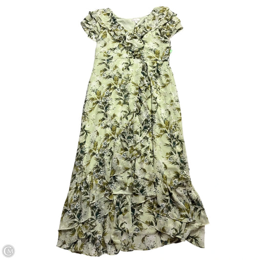 Dress Casual Maxi By Chelsea 28 In Floral Print, Size: 1x