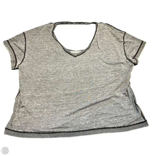 Top Short Sleeve By We The Free In Grey, Size: L