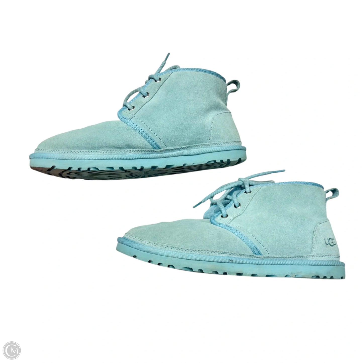 Boots Designer By Ugg In Blue, Size: 11