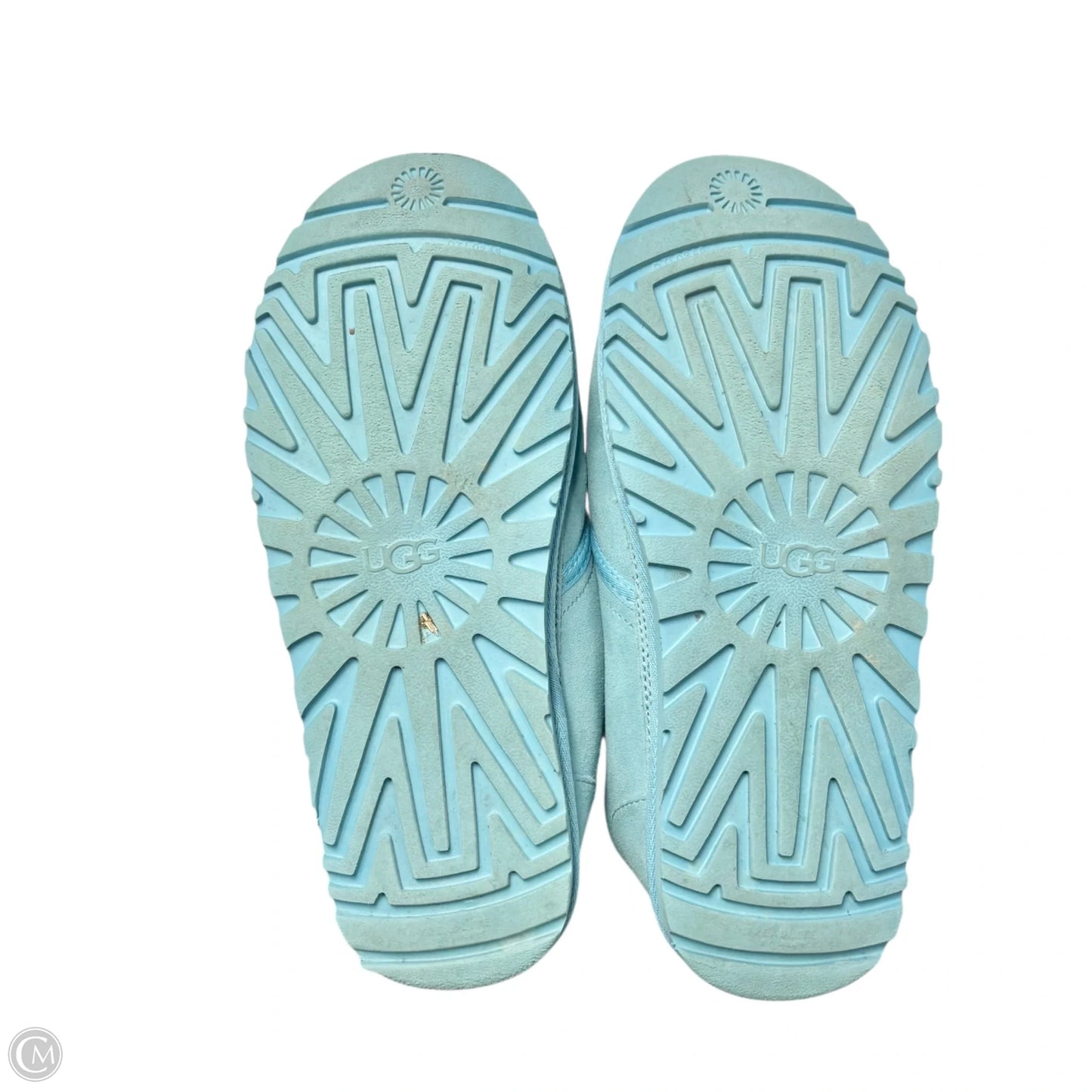 Boots Designer By Ugg In Blue, Size: 11