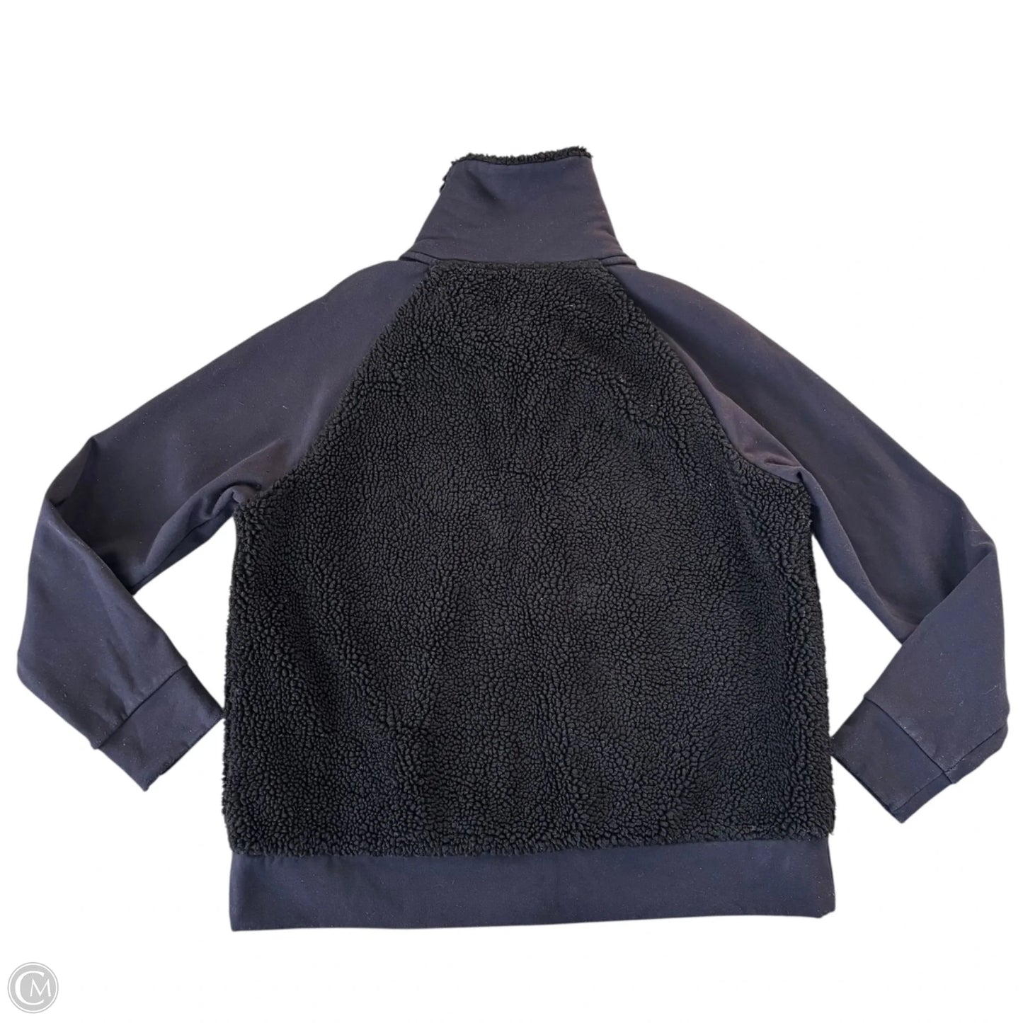 Athletic Jacket By Athleta In Black, Size: L