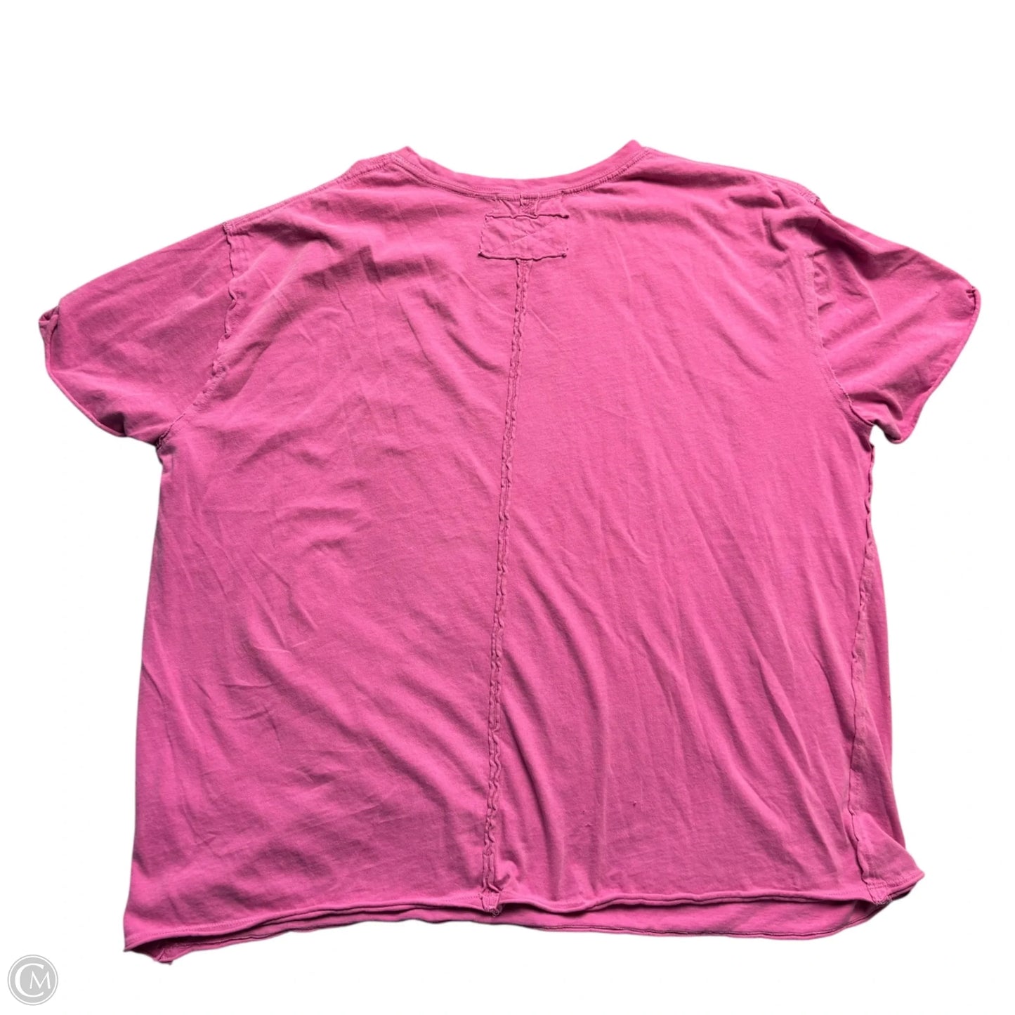 Top Short Sleeve By We The Free In Pink, Size: M