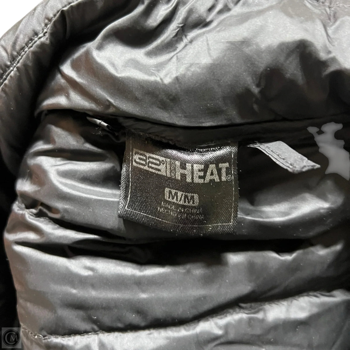 Coat Puffer & Quilted By 32 Degrees In Black, Size: M