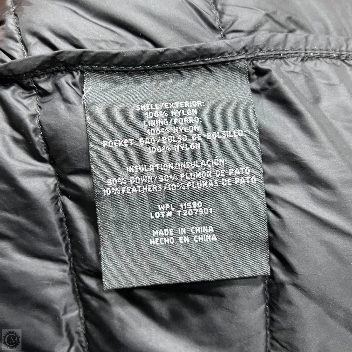 Coat Puffer & Quilted By 32 Degrees In Black, Size: M
