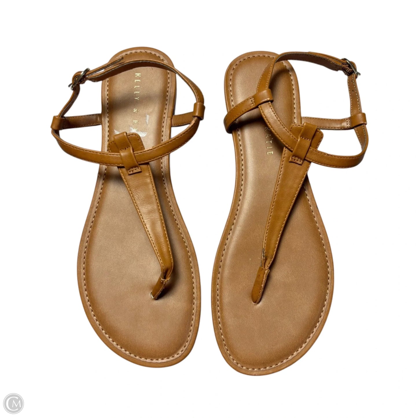 Sandals Flats By Kelly And Katie In Brown, Size: 9