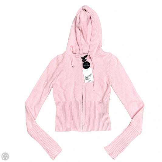 Cardigan By Forever 21 In Pink, Size: M