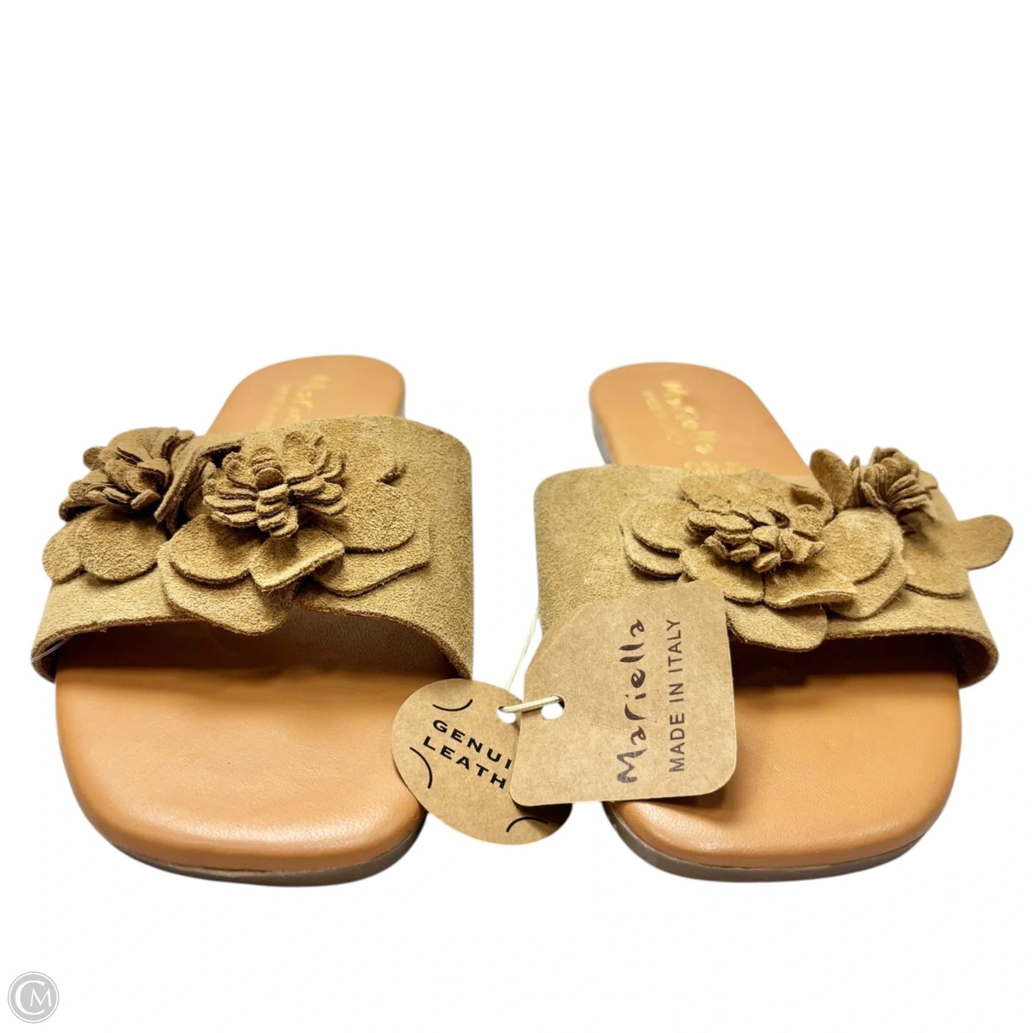 Sandals Flats By Mariella In Tan, Size: 6.5