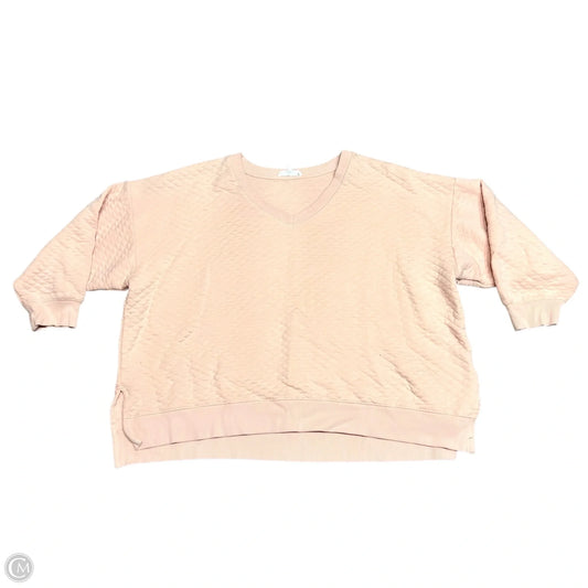 Sweatshirt Crewneck By Workshop In Pink, Size: 3x