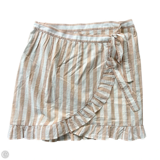 Skirt Mini & Short By J. Crew In Striped Pattern, Size: 6