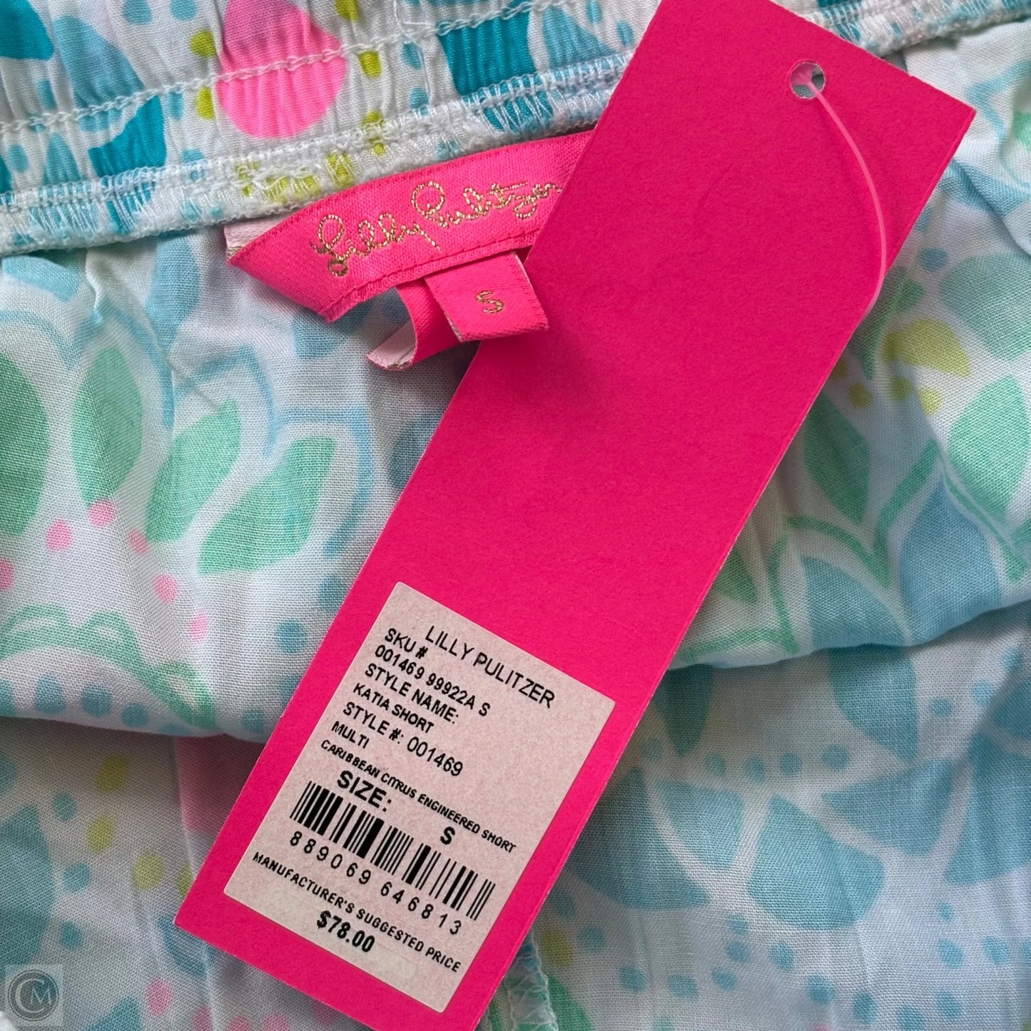 Shorts Designer By Lilly Pulitzer In Nautical Print, Size: S