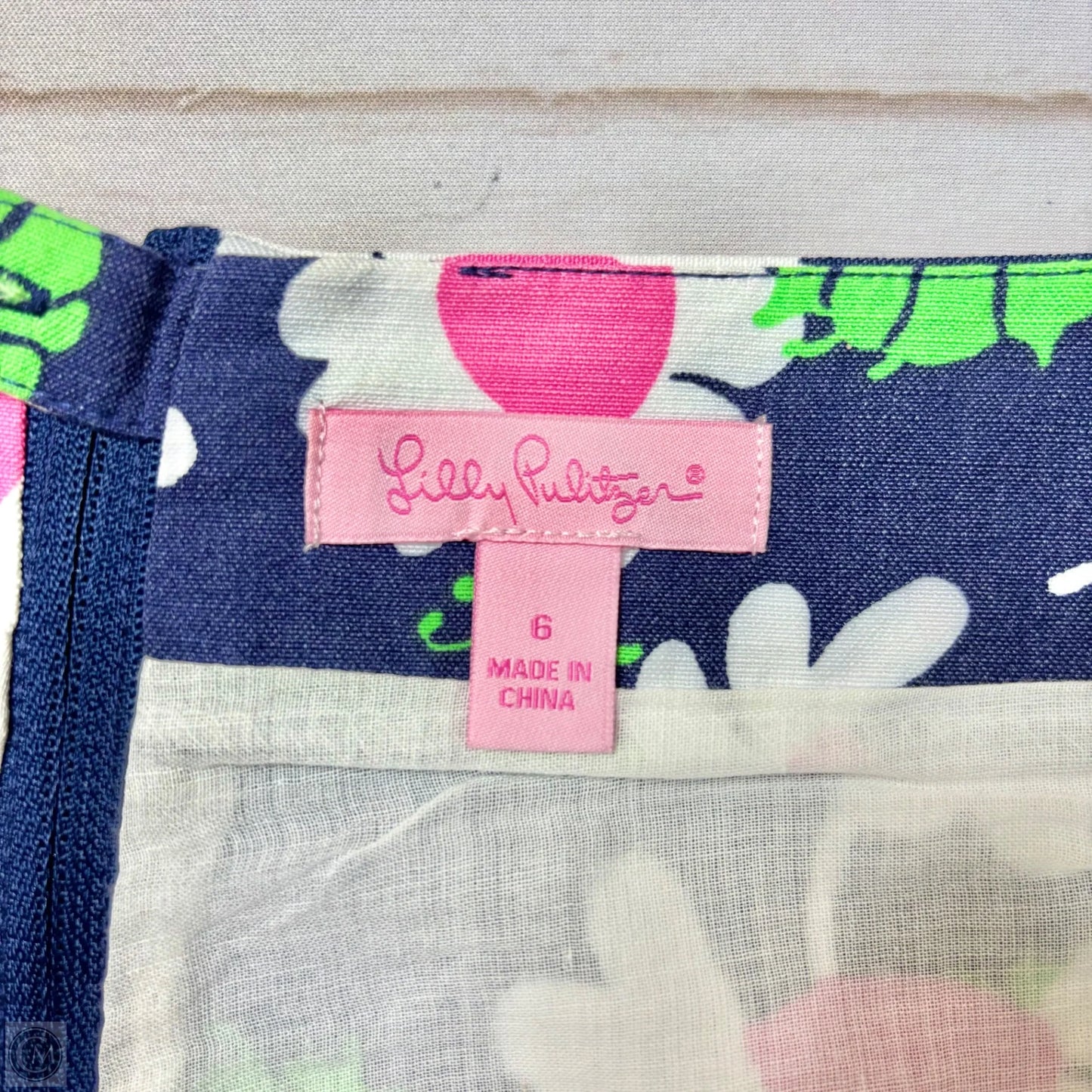Skirt Designer By Lilly Pulitzer In Navy, Size: 6
