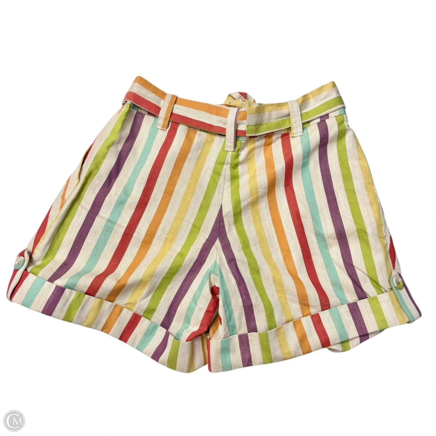 Shorts By Eva Franco In Striped Pattern, Size: 4
