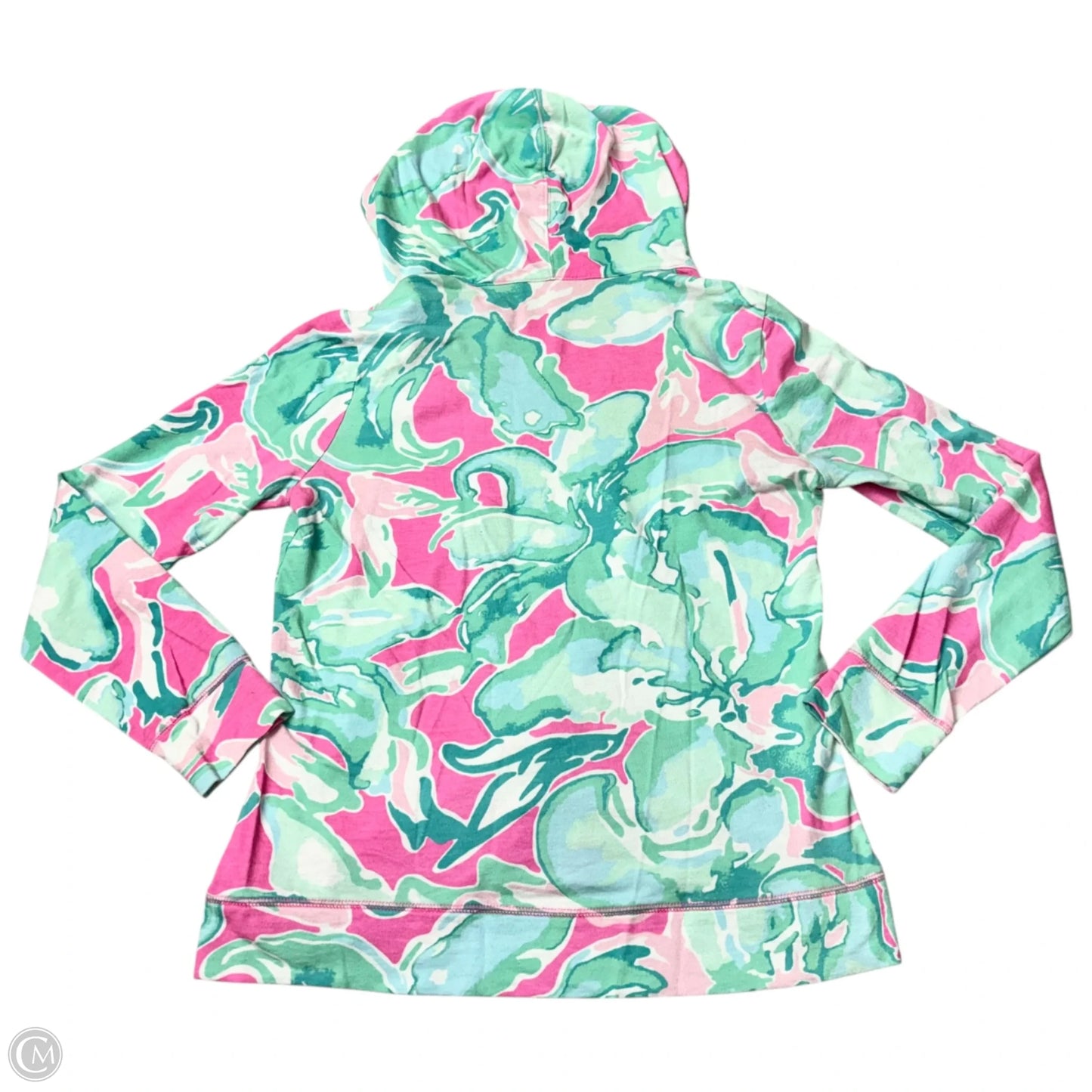 Sweatshirt Designer By Lilly Pulitzer In Teal, Size: L