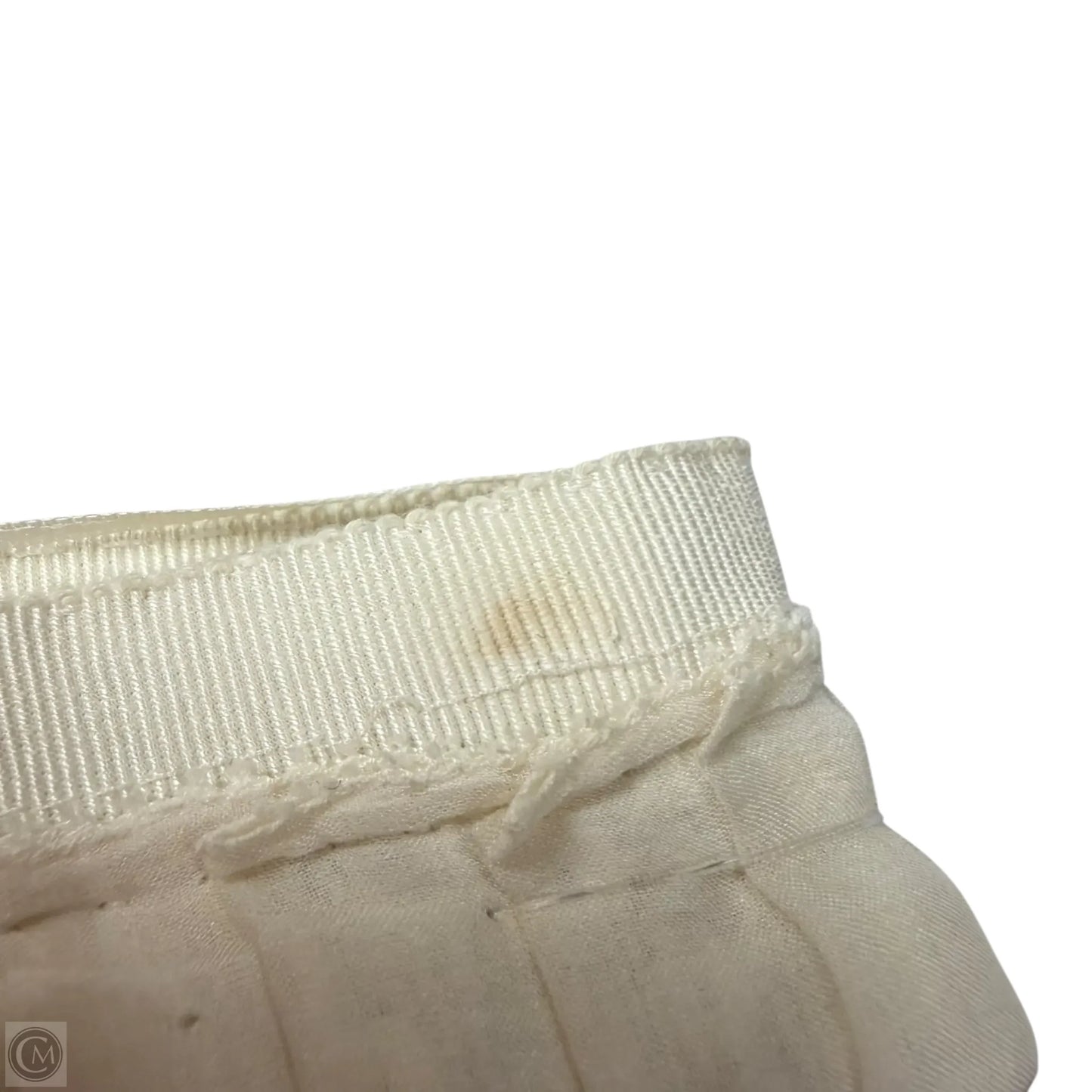 Skirt Luxury Designer By Louis Vuitton In Cream, Size: 2