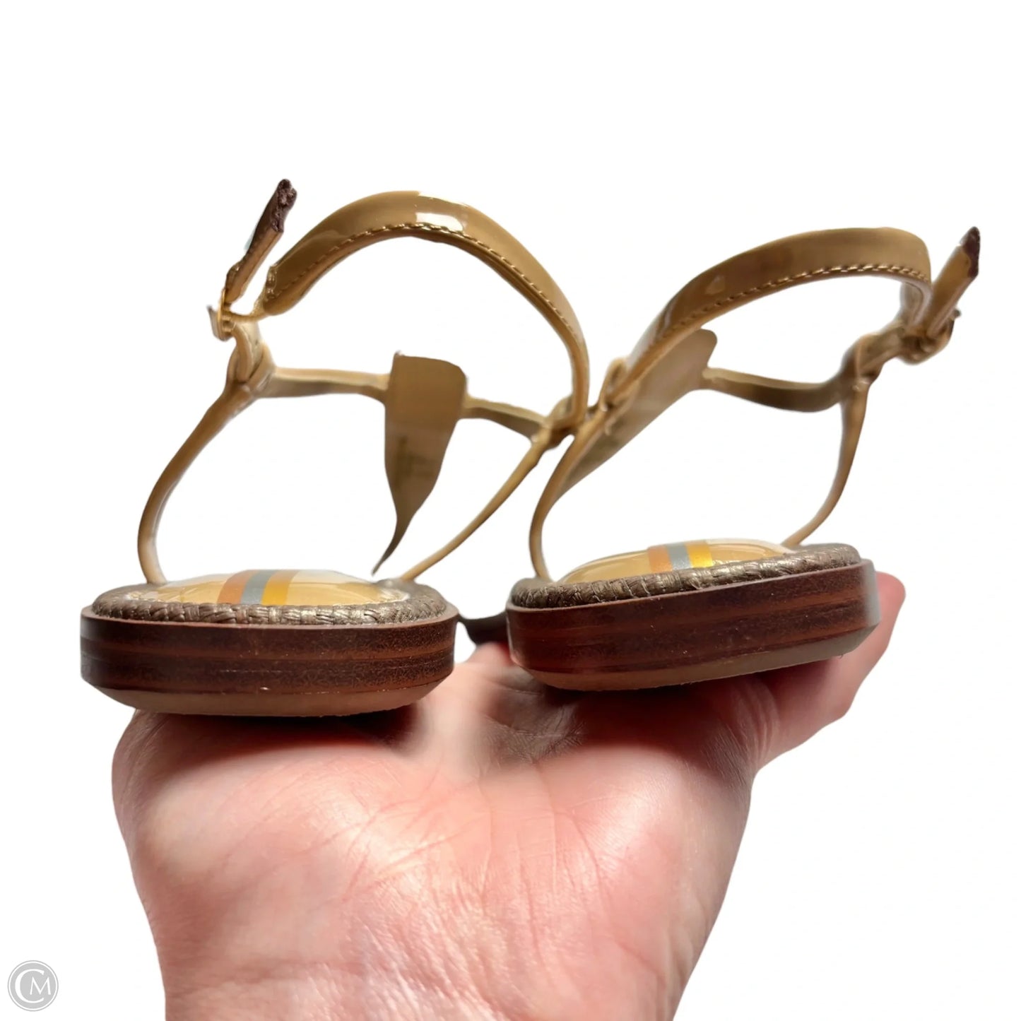 Sandals Flats By Sam Edelman In Tan, Size: 6