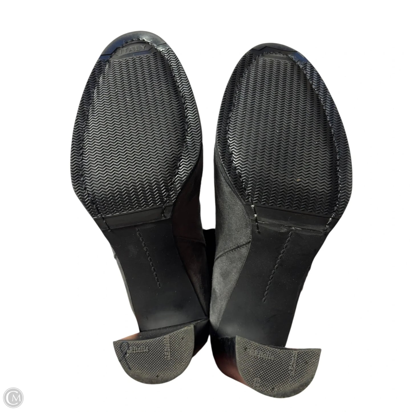 Boots Designer By Stuart Weitzman In Grey, Size: 7.5