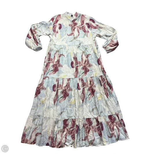 Dress Casual Maxi By Beula Style In Floral Print, Size: Osfm