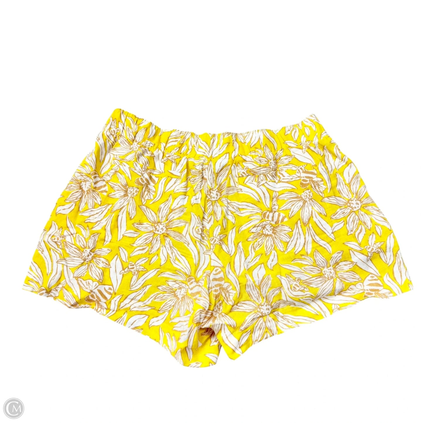 Shorts Designer By Lilly Pulitzer In Yellow, Size: M