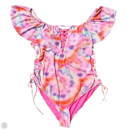 Swimsuit By Ymi In Tie Dye Print, Size: 3x