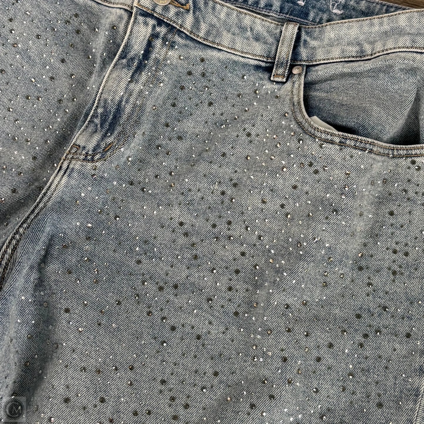 Jeans Straight By Lane Bryant In Blue Denim, Size: 20
