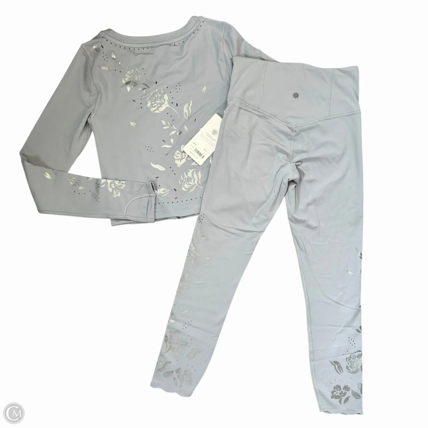 Athletic Pants 2pc By Athleta In Grey, Size: Xs