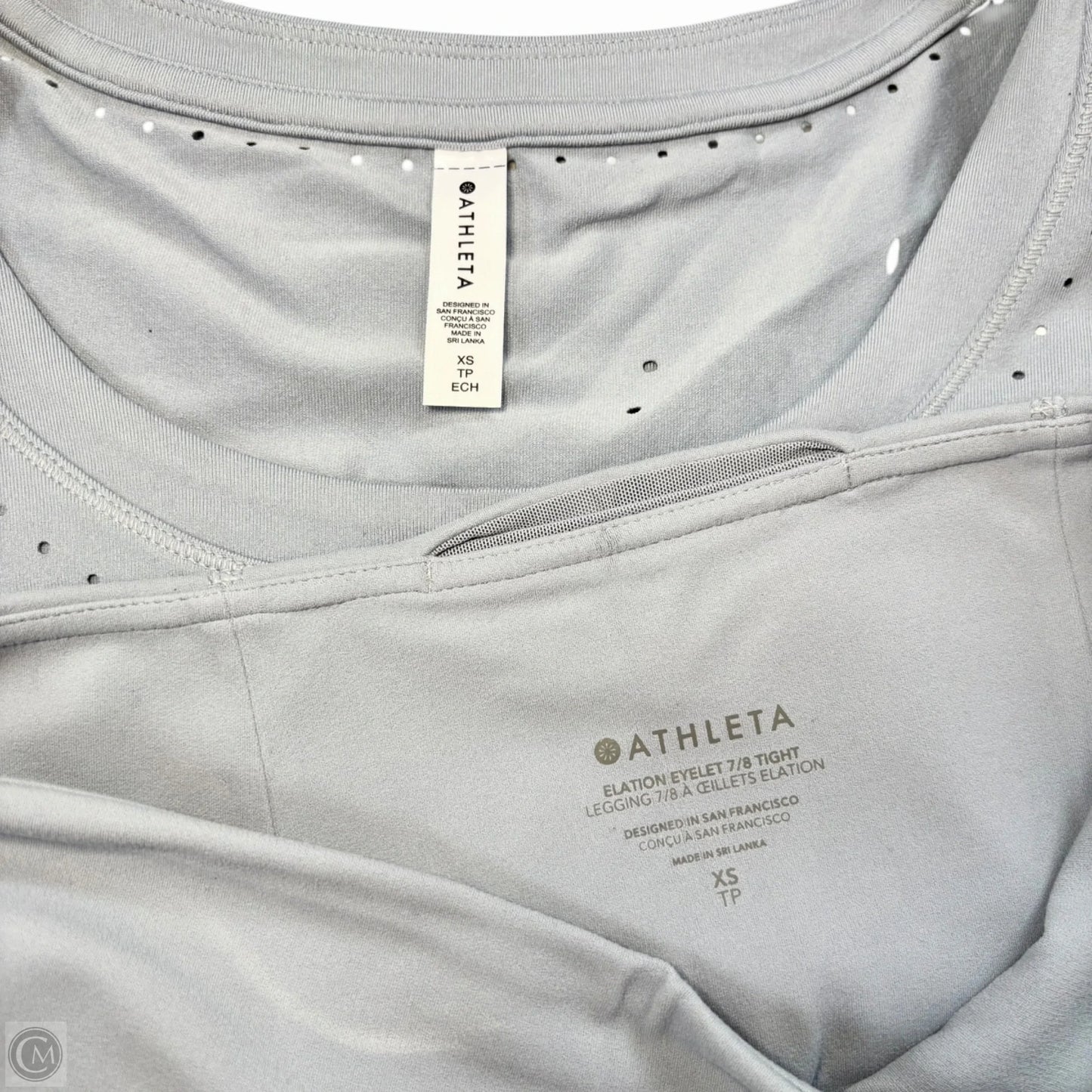Athletic Pants 2pc By Athleta In Grey, Size: Xs