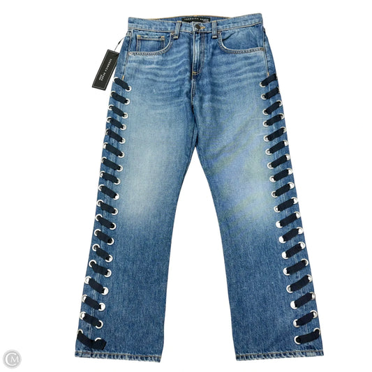 Jeans Boyfriend By Veronica Beard In Blue Denim, Size: 4